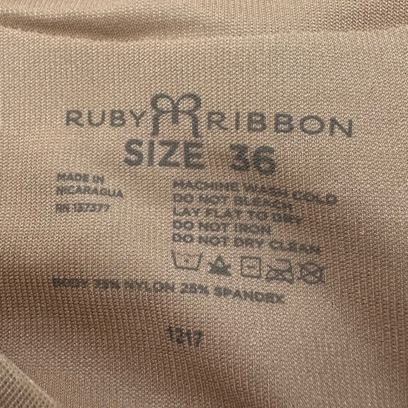 Ruby Ribbon 36 Original Pale Tank Cami - Picture 9 of 9